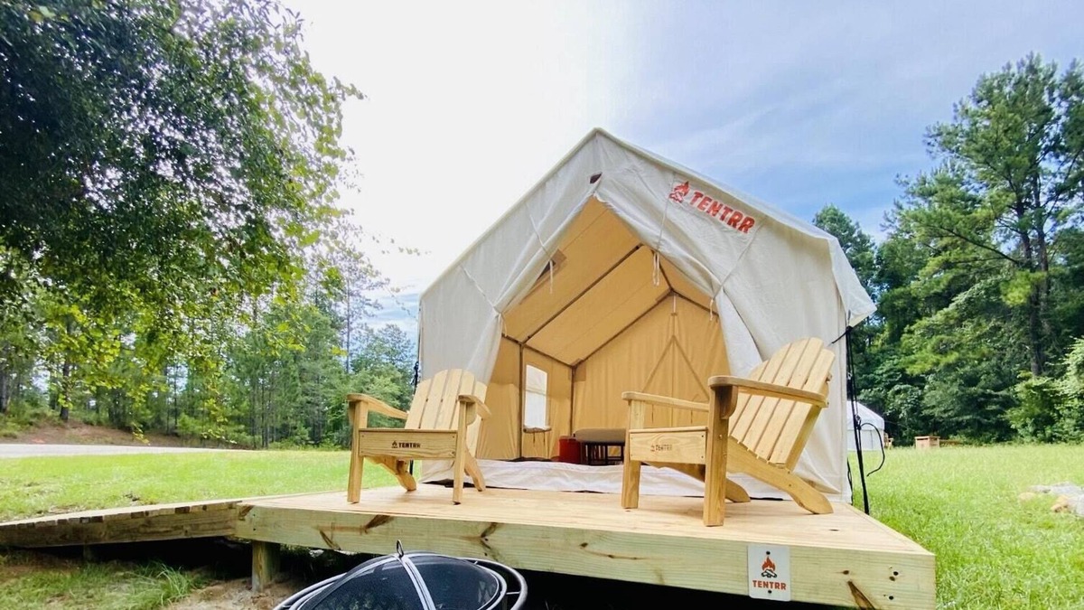 Talisheek RV Rental | Tentrr State Park Site - Louisiana Bogue Chitto State Park - Bike Trail K - Sing