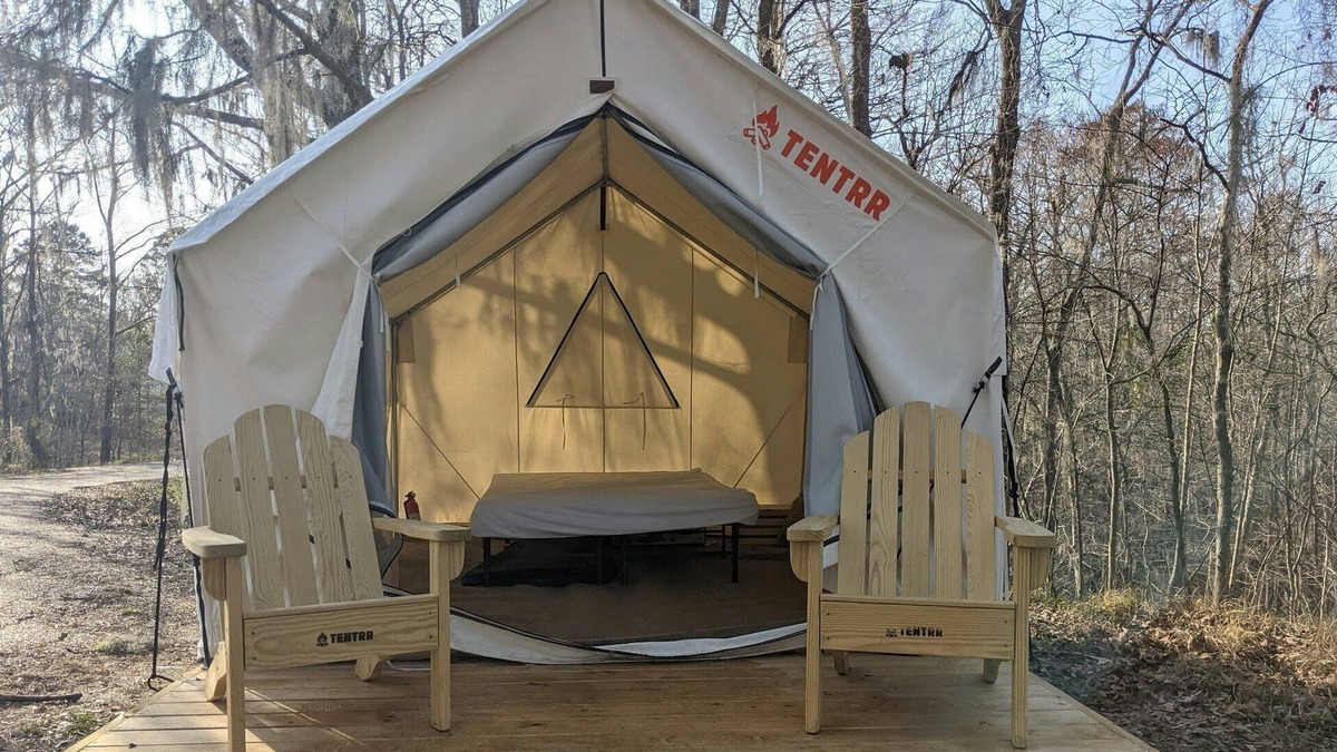 Saint Landry RV Rental | Tentrr State Park Site - Louisiana Chicot State Park - Site E - Single Camp