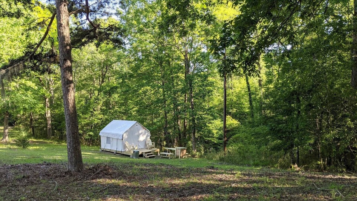 Saint Landry RV Rental | Tentrr State Park Site - Louisiana Chicot State Park - Site H - Single Camp