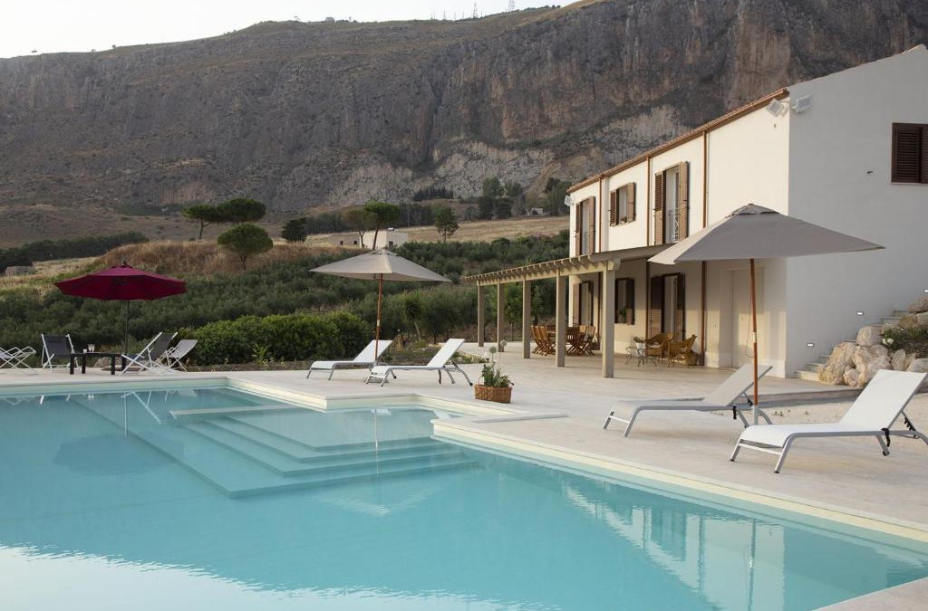 Erice Villa | Tenuta Torrebianca Villa con Piscina panoramica