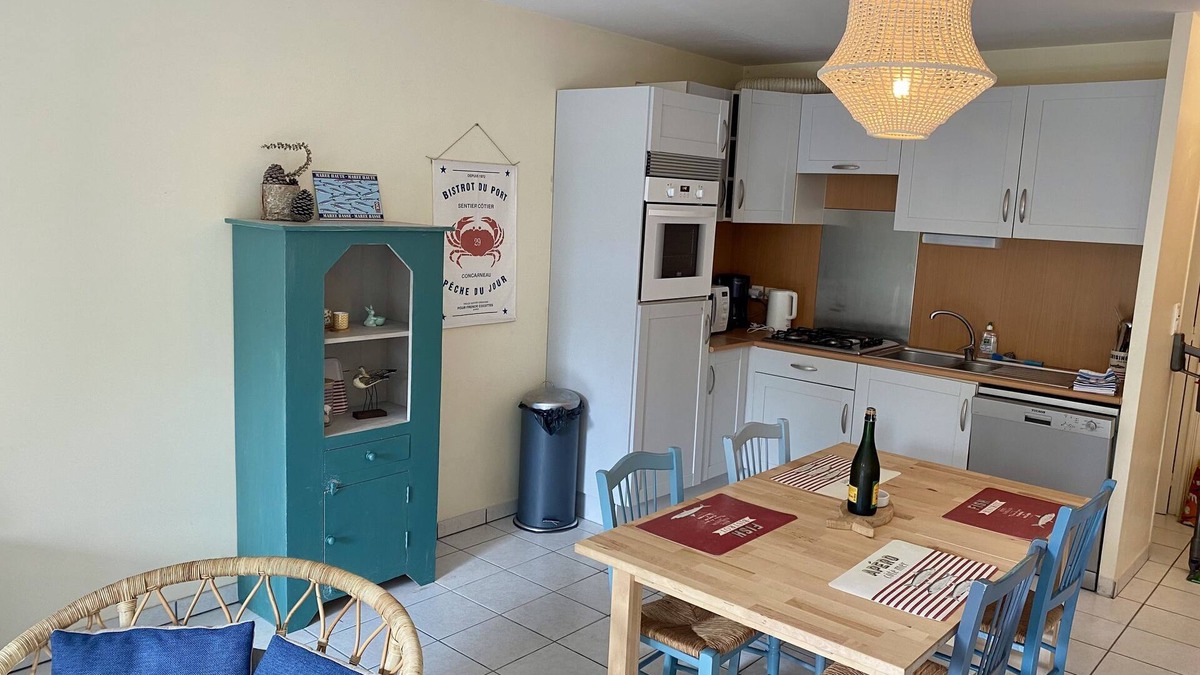 La Foret-Fouesnant House | Terraced house T3 near sea and golf
