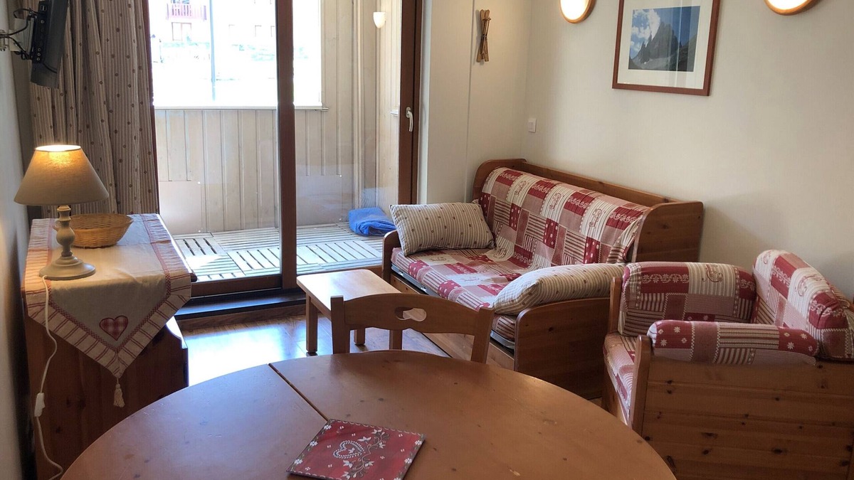 Termignon Apartment | Terrasses D 205 - PARC NAT. VANOISE appart. 4 pers