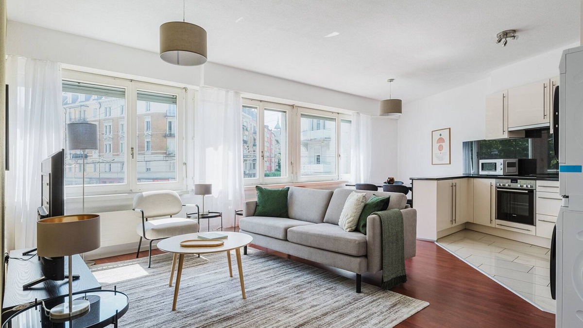 Sihlfeld Apartment | Terrific Wiedikon 2BR w/W/D, near Market & Old Town, by Blueground