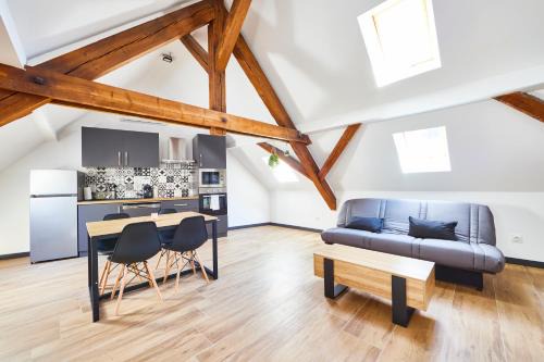 Thann Apartment | TH 102 Appartement F2 en duplex tout confort 1 à 3 personnes