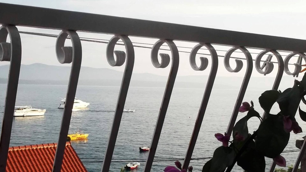Bol Apartment | The apartment is located on the first floor of our house, 50 meters from the sea