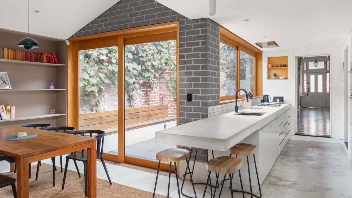 Abbotsford House | The Atrium - Exquisite C1888 home seamlessly merges classic charm with modern design.