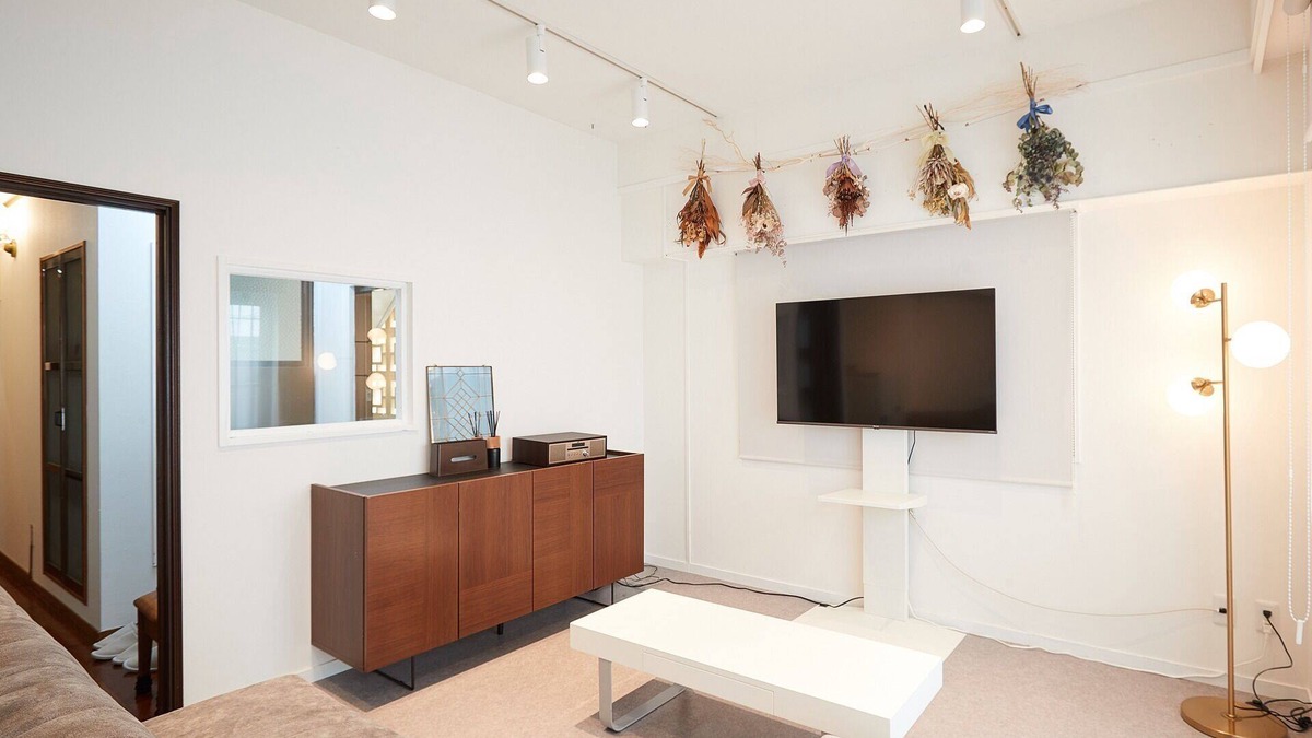 Maejima Apartment | The bedrooms are futons so you can bring your baby with you Baby chair available/Naha Okinawa