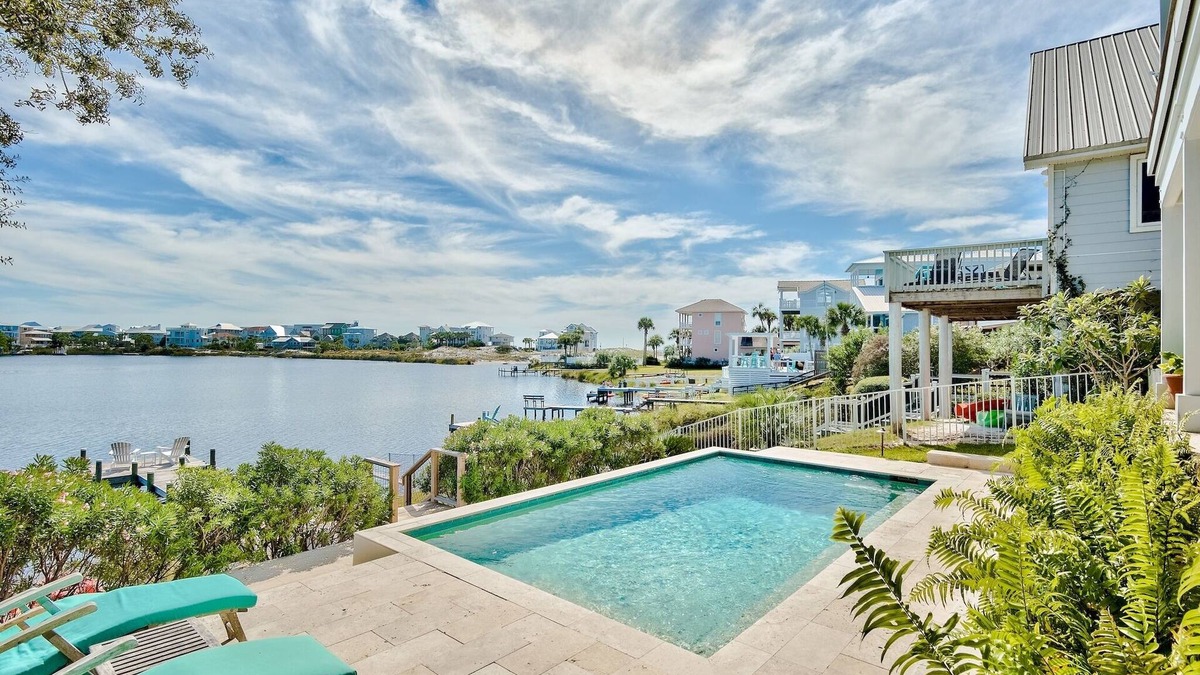 Seagrove Beach House | "The Best of Both" - Lakefront Gulfview with Pool and Easy Access to the Beach