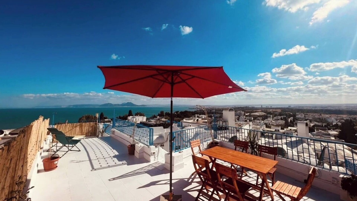 Salamboo House | The Blue sea View Sidi Bou Said