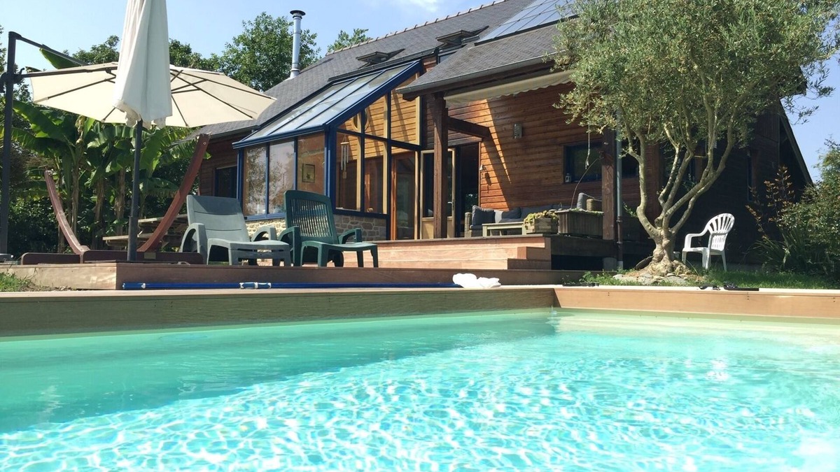 Saint-Pierre-de-Plesguen House | THE BRETON SHED - Ecogîte with SWIMMING POOL close to SAINT-MALO, MONT-SAINT-MICHEL