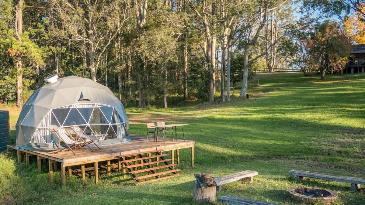 Lemon Tree House | The Burrow Glamping Dome