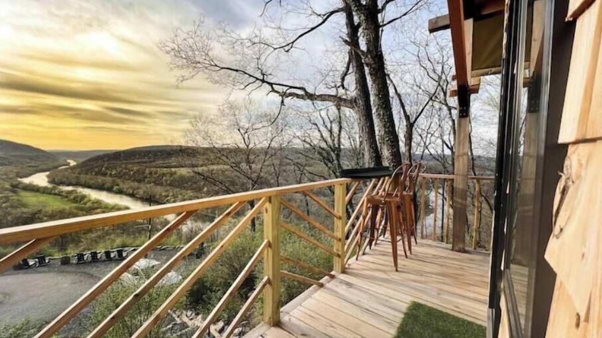 Berkeley Springs House | +the Cedar+ @ Camp Potomac Peak