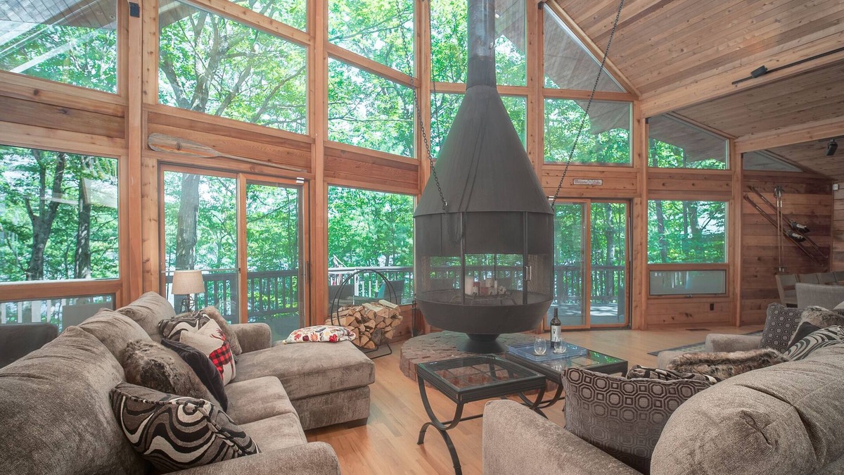 Harrison House | The Chalet - Family-Friendly Waterfront Vacation Home on Crystal Lake
