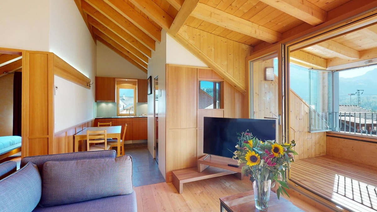 Celerina-Schlarigna Apartment | The Chesa Chalcherin is a newly built Minergie apartment house.