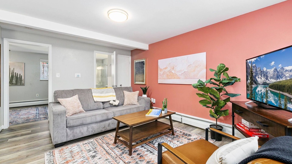 Old Town Condo | The Coral Suite | Stylish Stay in Old Town FoCo