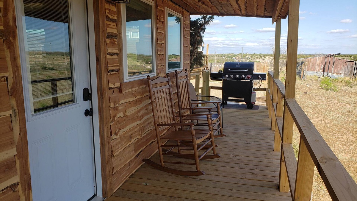 Canyon Cabin | The Cottonwood Cabin at Palo Duro.