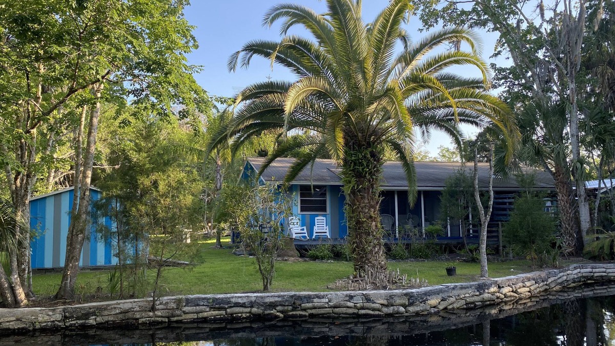 Homosassa House | The Creek! in Old Homosassa across the street from the Freezer