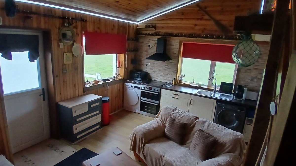 Saula Apartment | THE DEN, BELMULLET: Stables studio apartment. Mezzanine. Tranquil and Rural