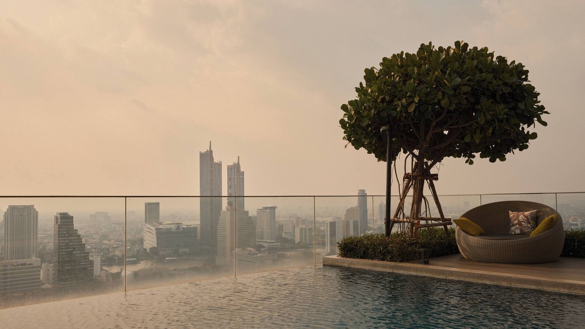 Si Phraya Apartment | The Expressionist~ High floor~ Rooftop pool~ Cinema