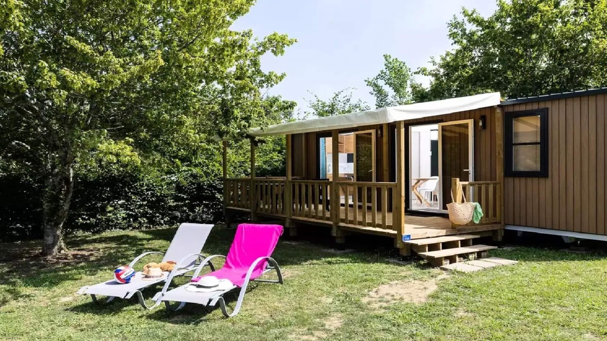 La Romieu House | The Florence Camp * - Mobile home Riviera - NEW! - 2 bedrooms /1 bathroom + CLIMATEIZATION 6 persons