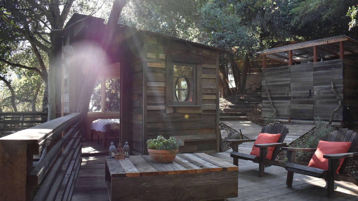 Topanga Cabin | The Flying Pig Treehouse Oasis