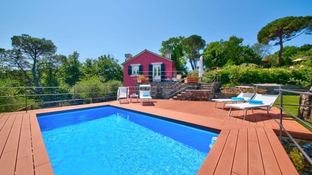 Camogli Villa | The Gardens of Camogli - VILLA SÀRVIA, garden&pool