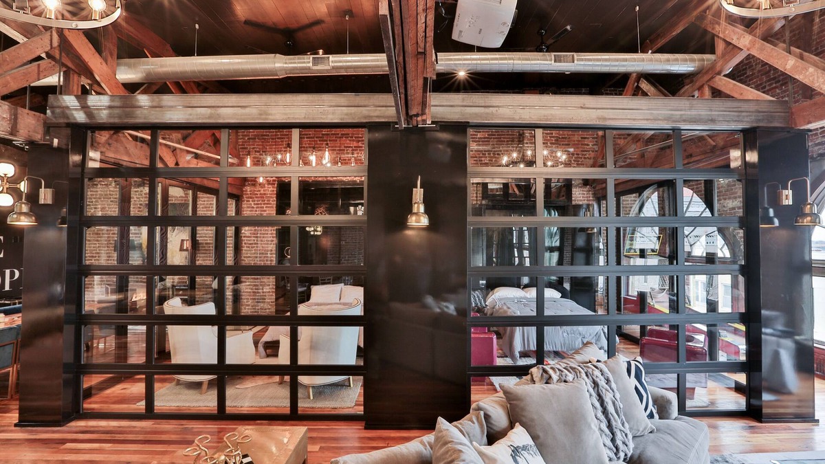 Shelbyville House | The Gatsby and adjoining ceilings