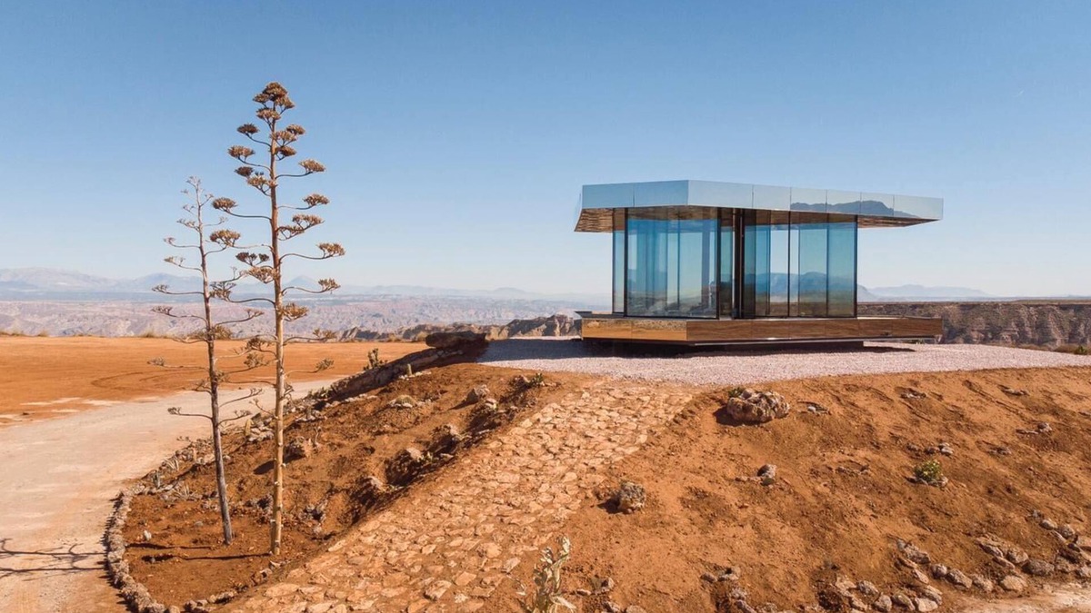 Gorafe House | The glass house in the gorafe desert