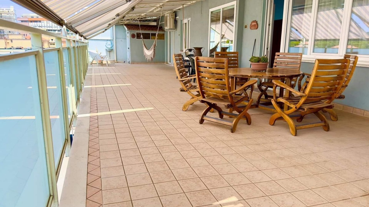 Pesaro Apartment | The Hammock, spacious, super-comfortable panoramic penthouse near Rossini Theater
