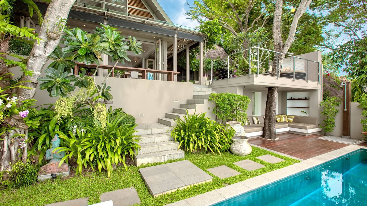 Taling Ngam Villa | The Headland Villa 2, stunning beachfront, Samui
