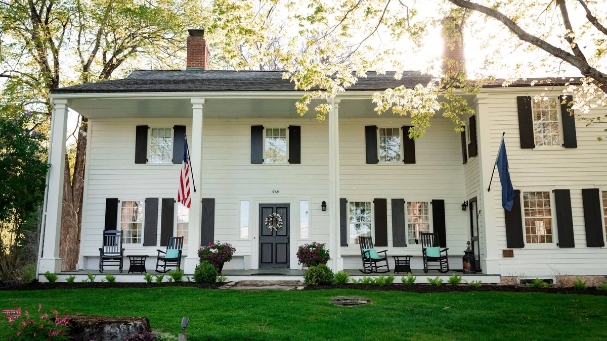 North Bennington House | The Henry House & Authentic Red Covered Bridge!