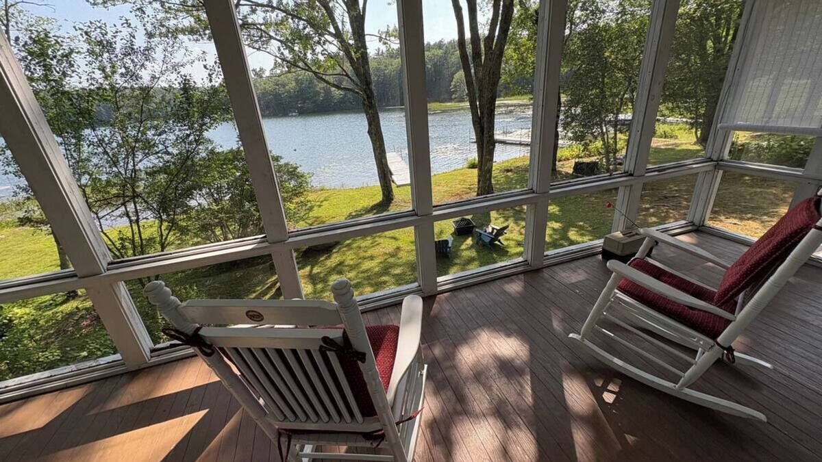 Kennebec House | The Heron Haus - Lakeside Escape in Belgrade Maine