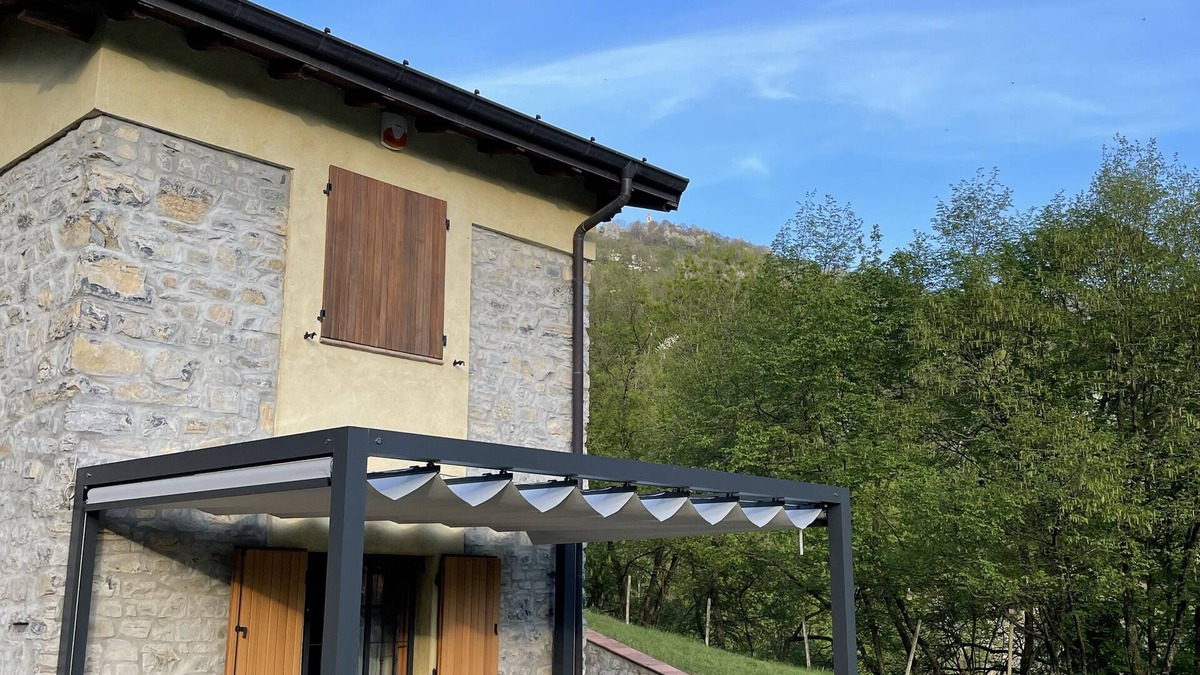 Laino House | The House Between the Lakes.nA unique place between Lake Como and Lake Lugano.