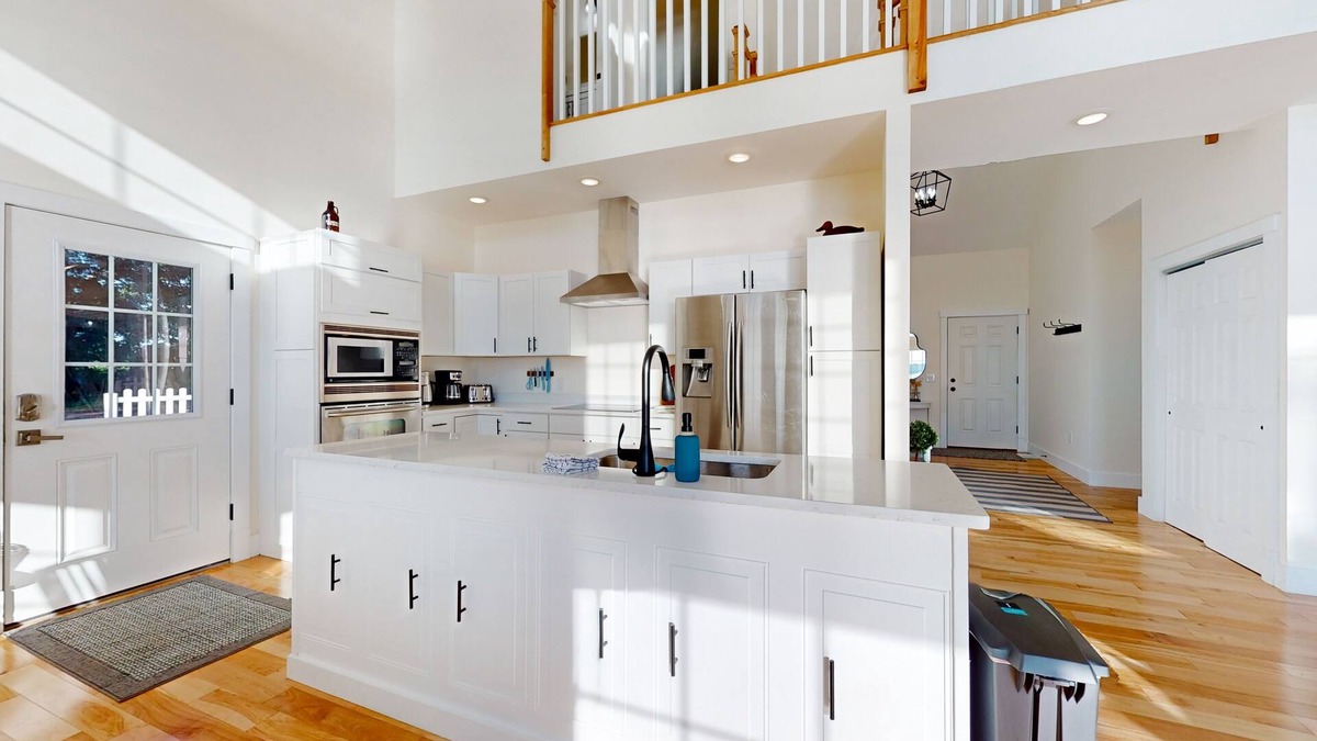 Swanton House | The Lakewood | Waterfront house in Swanton with dock and beach access