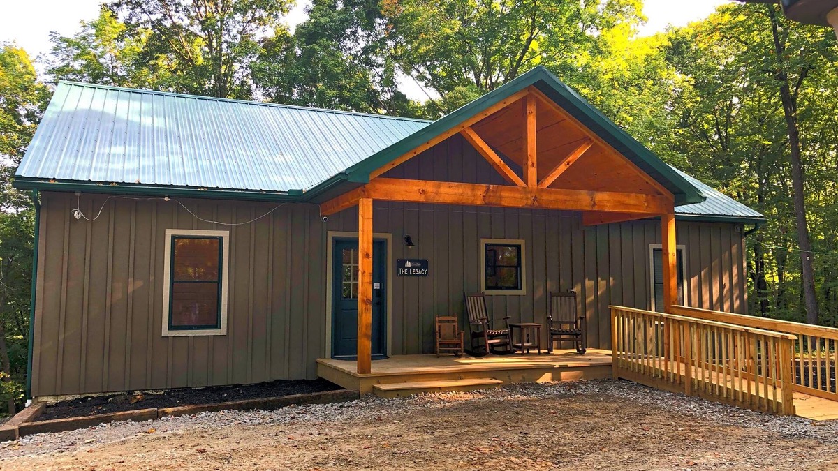 Logan Cabin | The Legacy - Hot tub, fire pit, game room & private playground