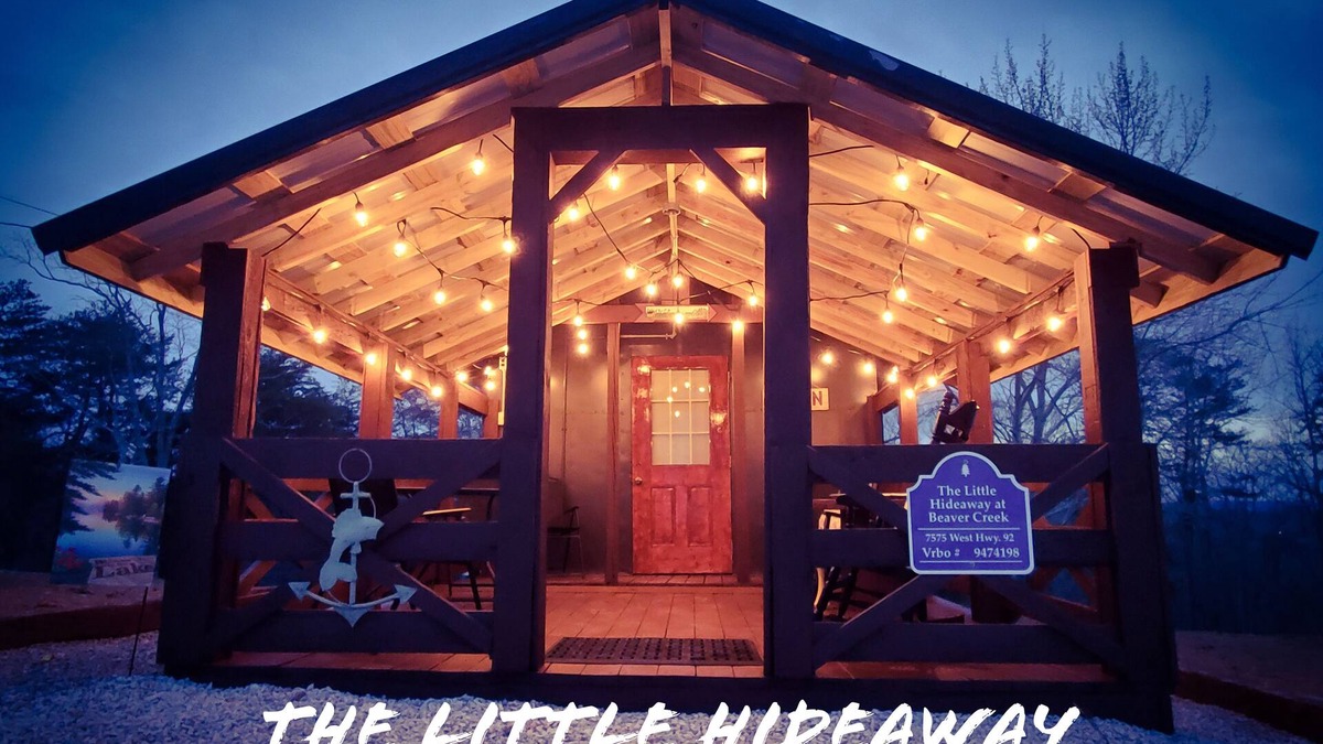 Monticello Cabin | The Little Hideaway at Beaver Creek (1 mile from Beaver Creek Marina)