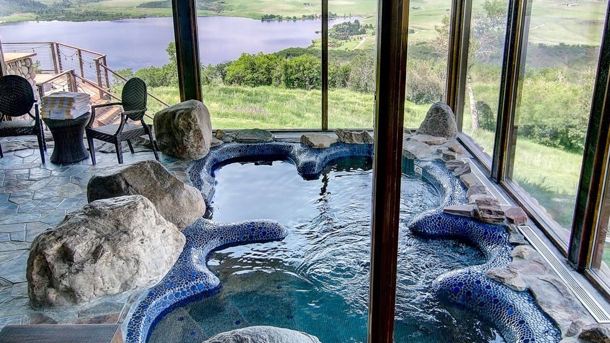 Steamboat Springs House | The Lodge at Bella Vista Estate: Private Pool, Indoor Grotto, Best Views in Area