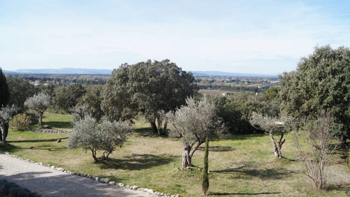 Lagnes House | The luberon: opposite the swimming pool