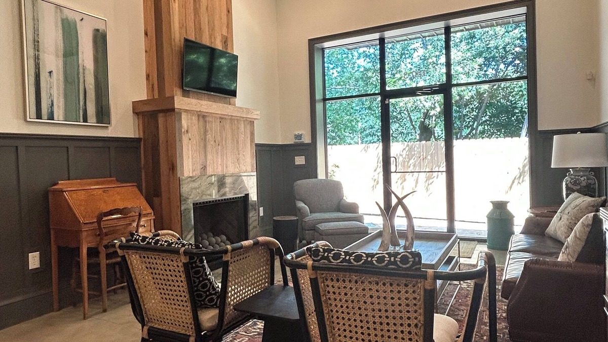 Abbeville Condo | The Mailroom: Mid-Century Post Office Turned Elegant Abbeville Retreat
