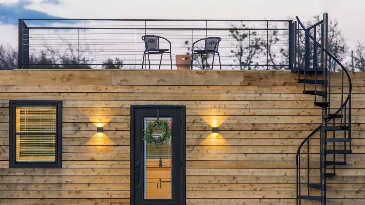 Waco House | The Meadows Container Home in Country Setting
