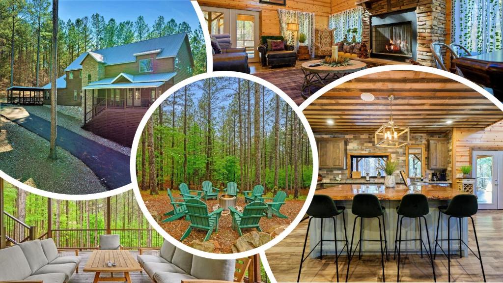 Broken Bow House | The Nomi Lodge - Sleeps 28 - Gorgeous Rustic Cabin, Centrally Located, Tons of Amenities