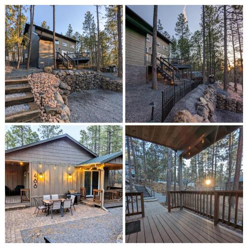 Pinetop House | The Perfect Pair, Cozy Cottage Lakeside & Hillside Hangout for Large Groups