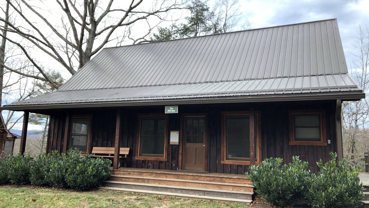 Millboro House | The Pill Box is the perfect getaway next to the Cowpasture River