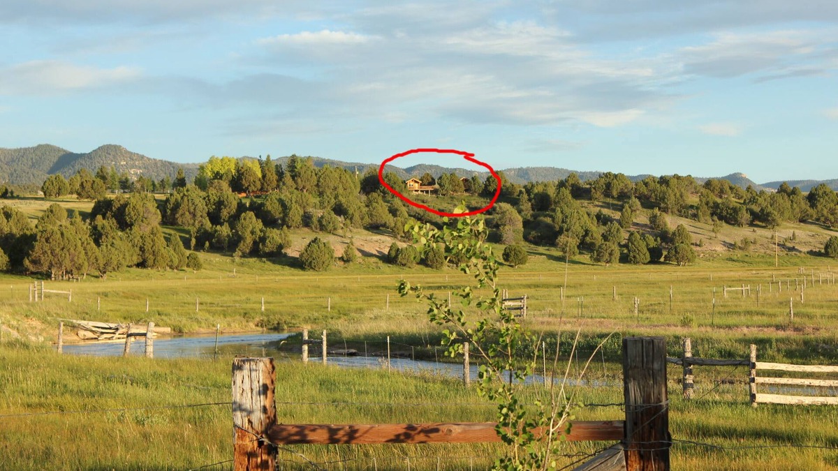 Hatch Cabin | The Ranch House river view on 280 acre Sevier River Ranch