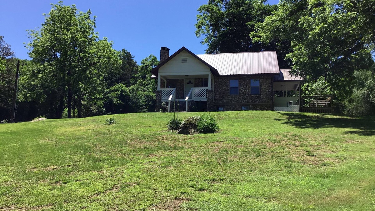 Parthenon House | The Rock House on 100 Acres with River Access