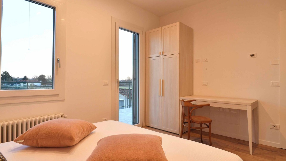 Polcenigo Apartment | The Romantic double room with a cozy and relaxing atmosphere.