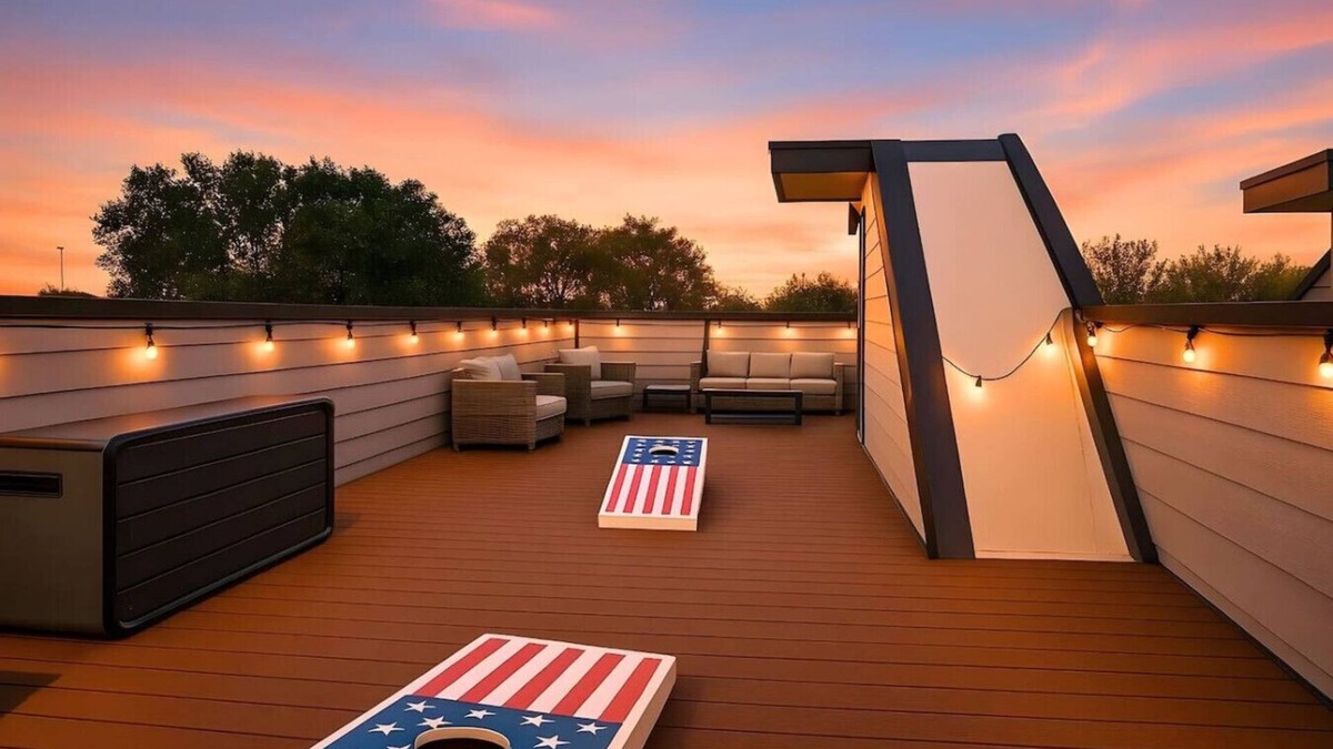 Radnor Apartment | `The Ryman` 4BR Haven with Scenic Rooftop