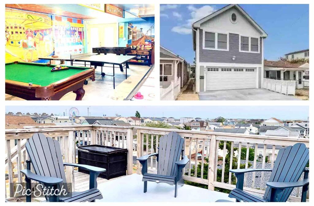 Seaside Heights House | The Salt Life- Entire Home 8 Bdrm 3bath & GameRoom