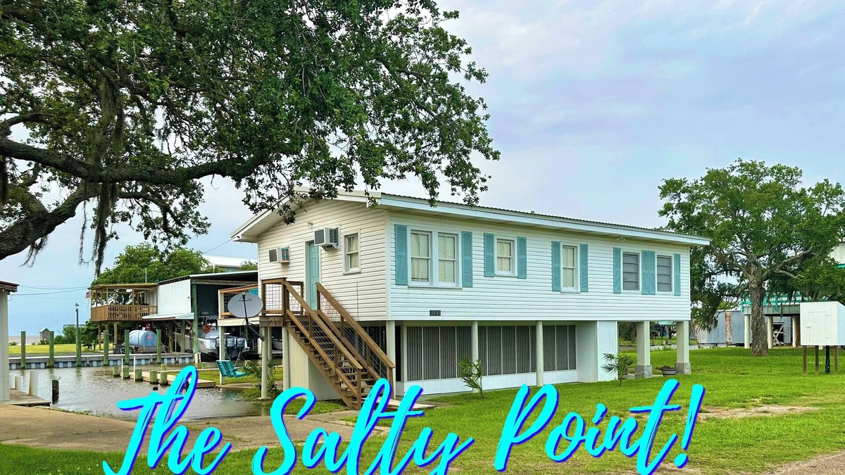 Cypremort Point Cottage | The Salty Point.a waterfront fishing cottage with kayaks, ping pong and more!