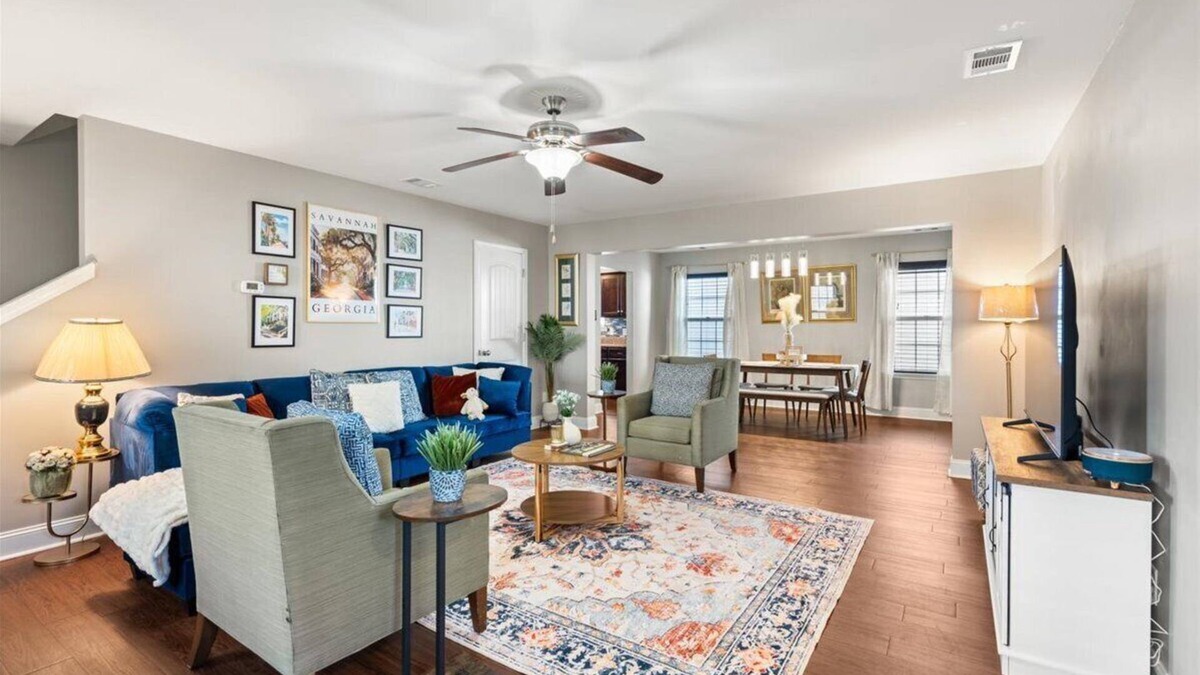 Savannah House | The Savannah Retreat-4BR/2.5 BA Home In Charming Savannah